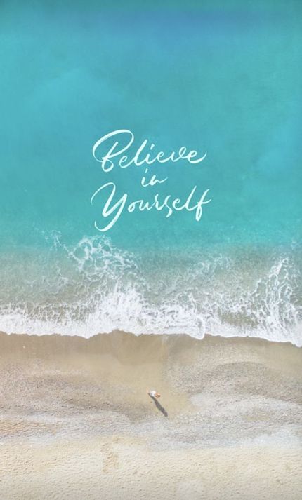 Believe in yourself