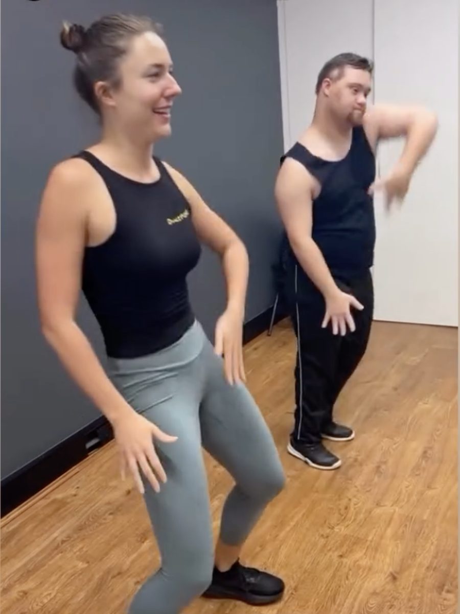 An NDIS dance lesson with Aleksandra